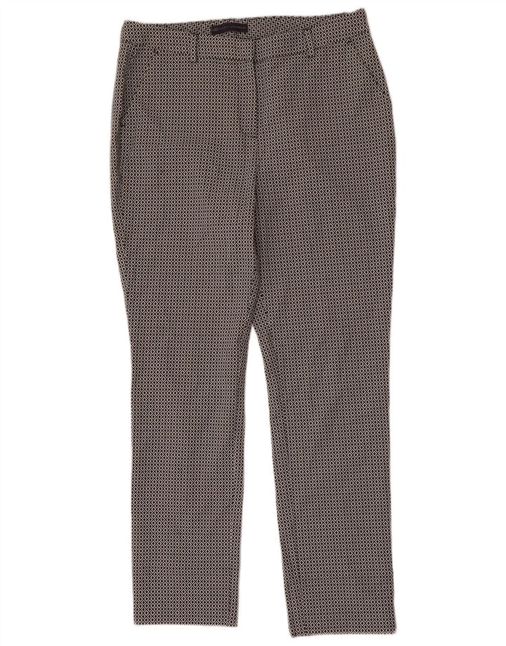 Pantaloni chino da donna MARKS & SPENCER UK 12 medi W32 L30 neri