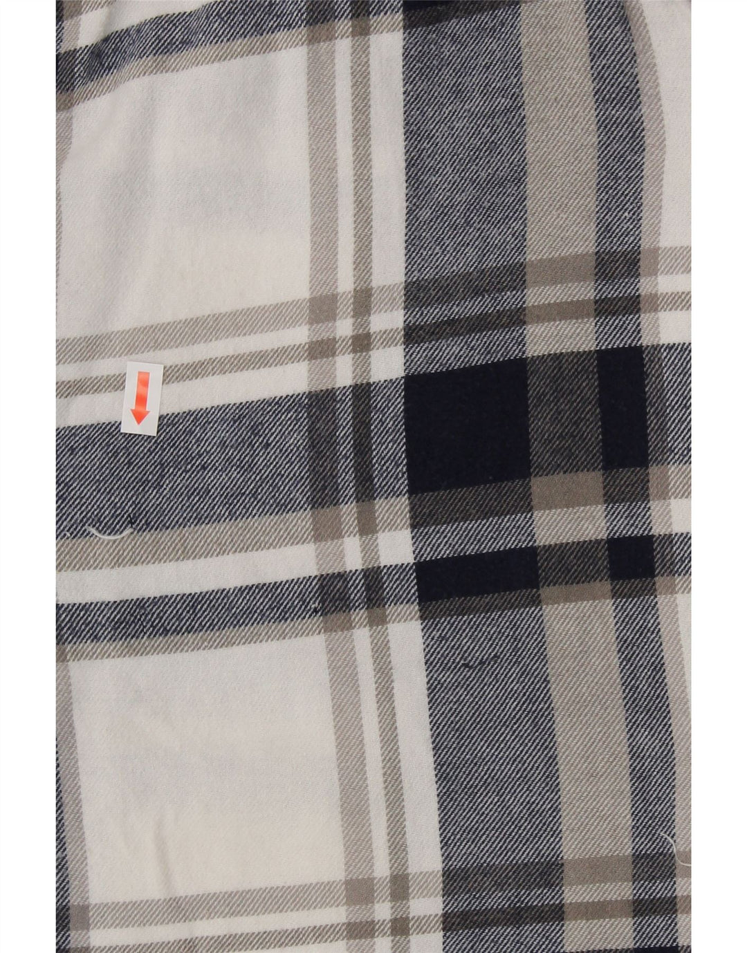 CHAPS Mens Flannel Shirt XL Navy Blue Check Cotton Vintage Chaps and Second-Hand Chaps from Messina Hembry 