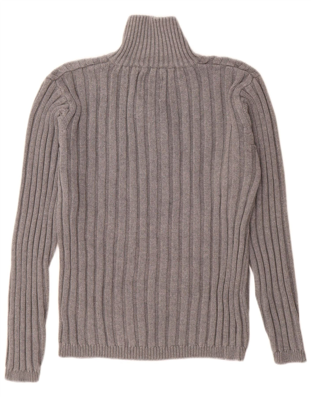 Maglione da uomo Jack & Jones con bottoni e collo piccolo in cotone grigio