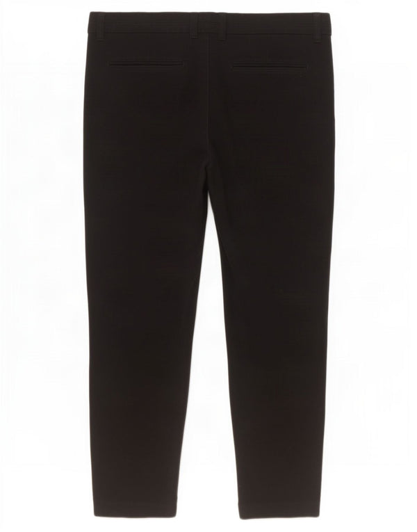 Pantaloni casual slim da donna Gap UK 18 XL W36 L28 cotone nero