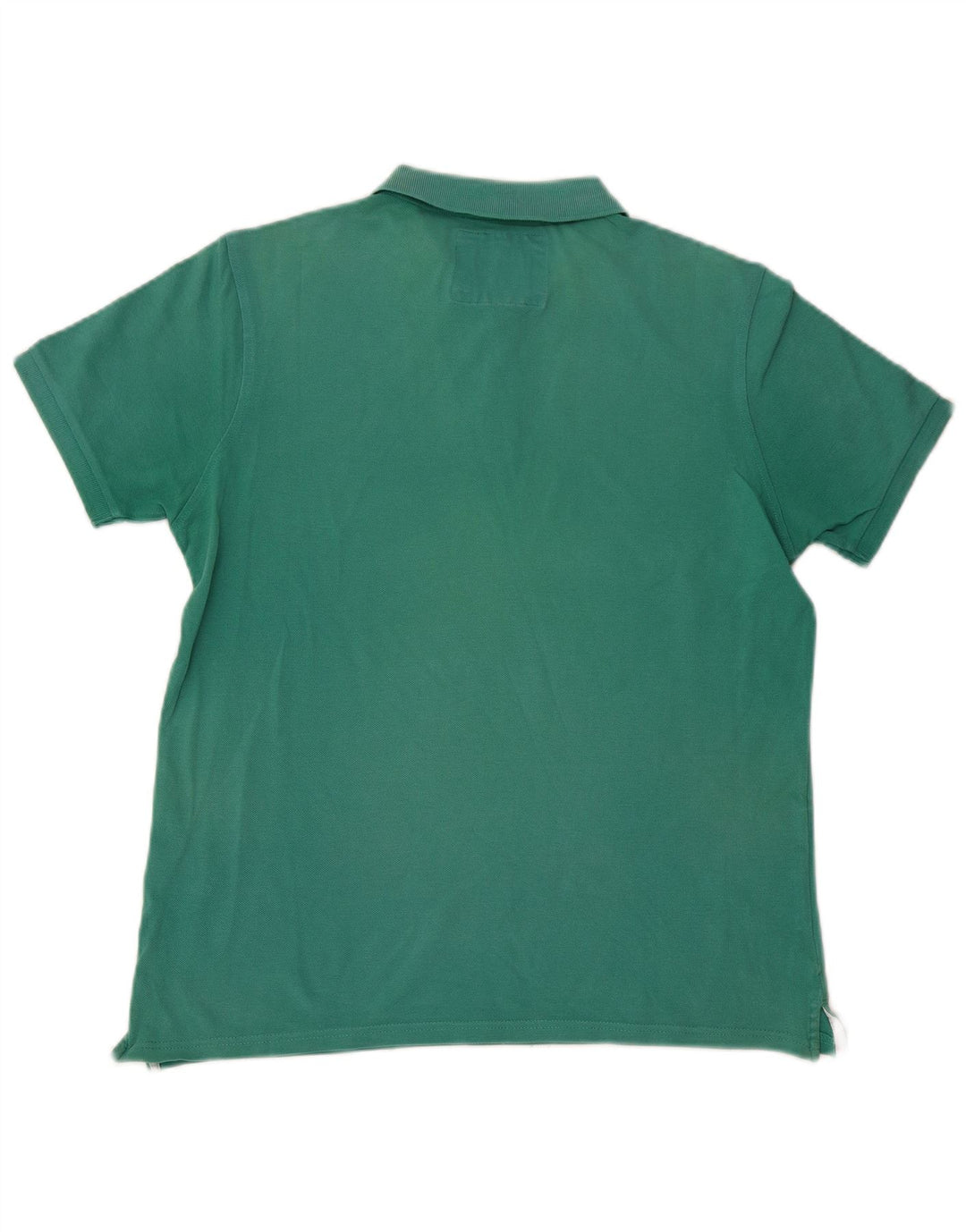Polo da uomo Elvstrom in cotone verde medio