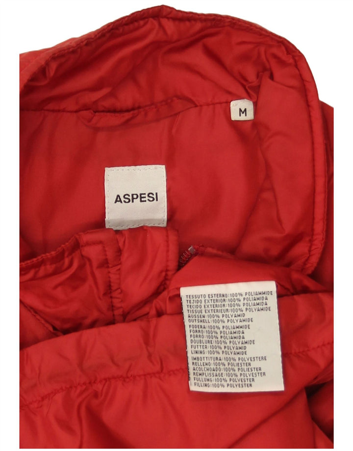 Gilet da donna Aspesi UK 14 rosso medio in poliammide