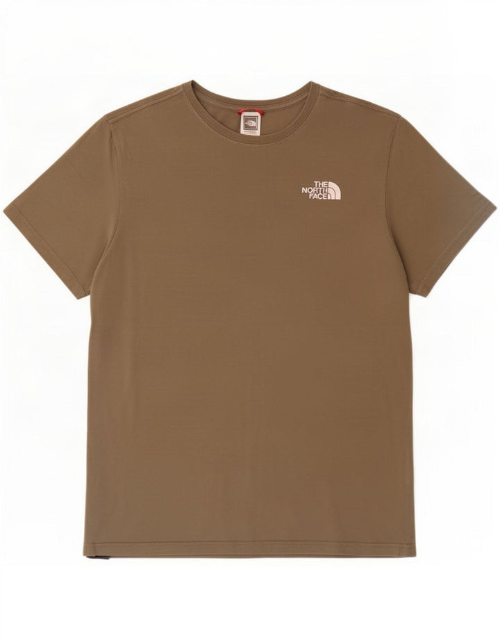 T-shirt grafica da uomo The North Face Top kaki medio