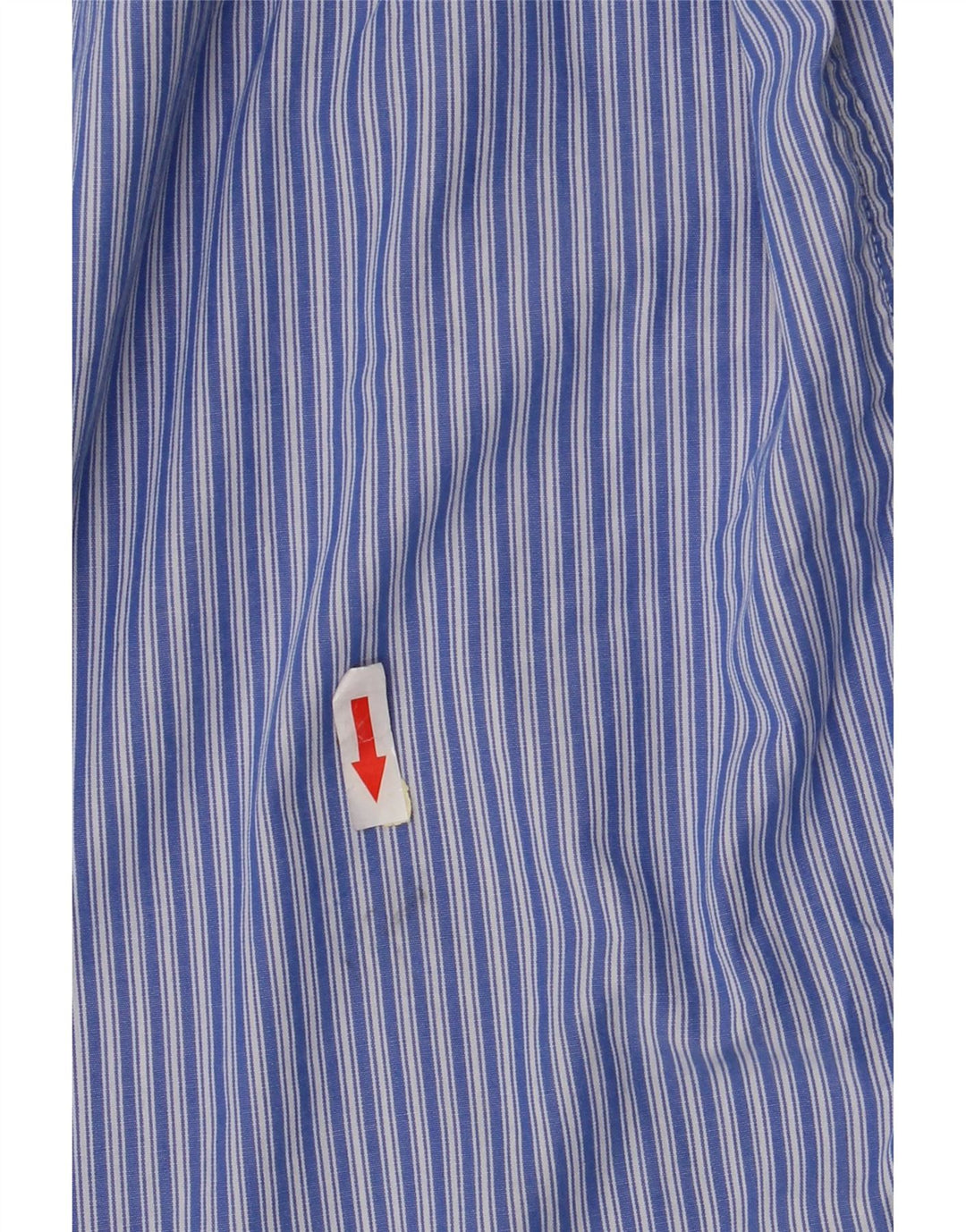 Camicia Chaps da uomo Easy Care XL in cotone a righe blu