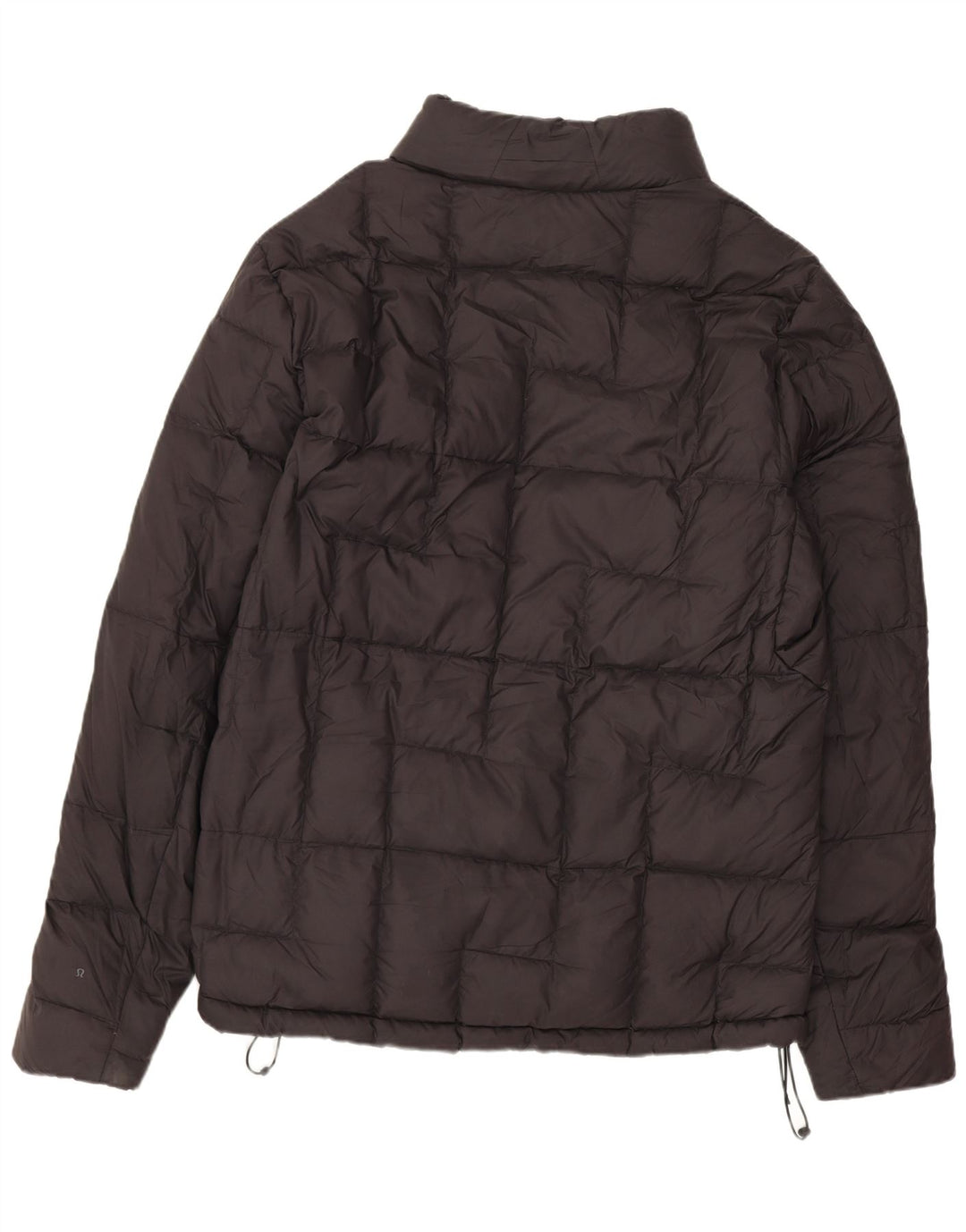 Giacca imbottita da donna Lululemon UK 16 grande poliestere nero