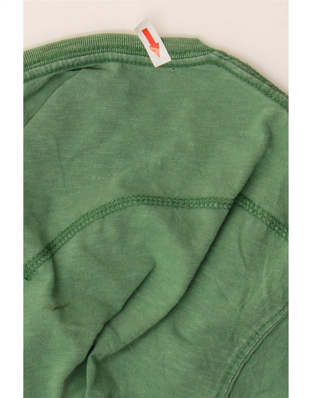 T-shirt da uomo Levi's Top in cotone screziato verde medio