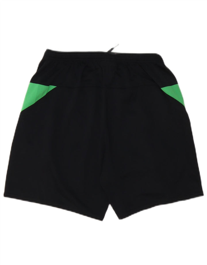Pantaloncini sportivi Umbro da uomo Irlanda piccoli in poliestere color block nero