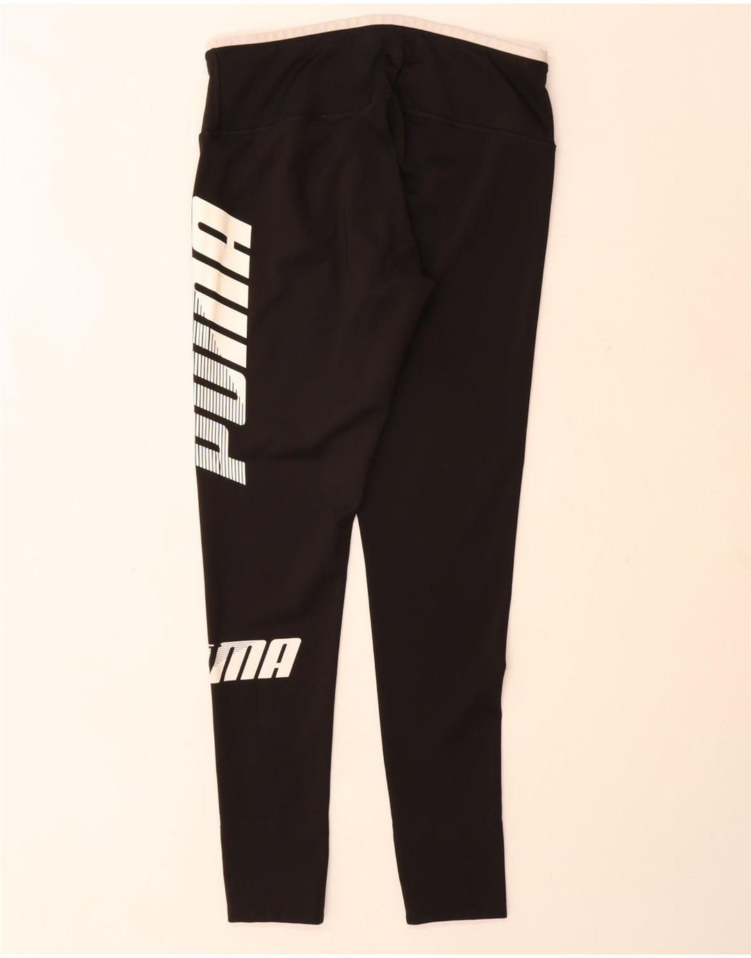 Leggings grafici da donna Puma UK 18 XL poliestere nero