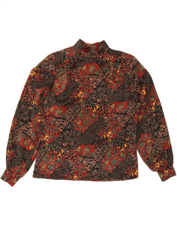 NOTATIONS Womens Long Sleeve Blouse Top UK 14 Large Multicoloured Floral