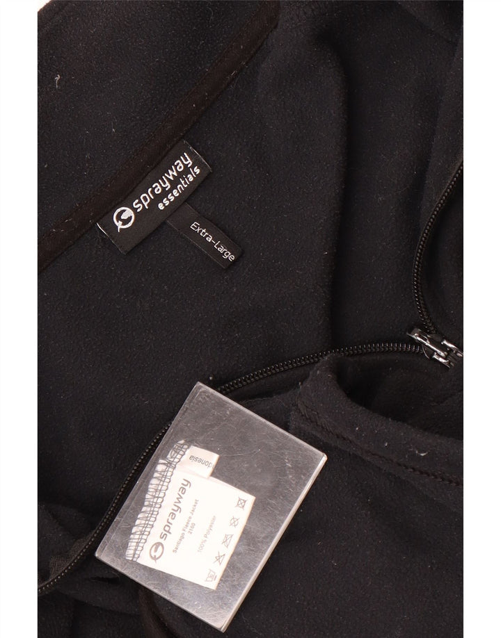 Giacca in pile da uomo Sprayway UK 42 XL poliestere nero