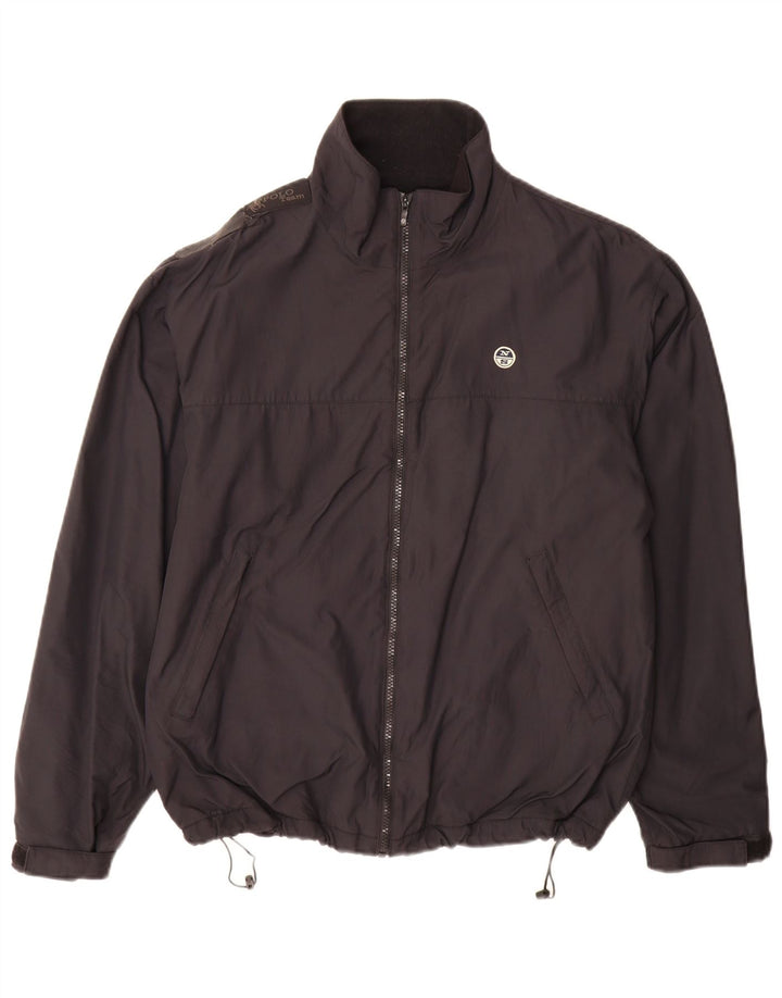 Giacca a vento da uomo North Sails UK 36 Small nera in poliammide