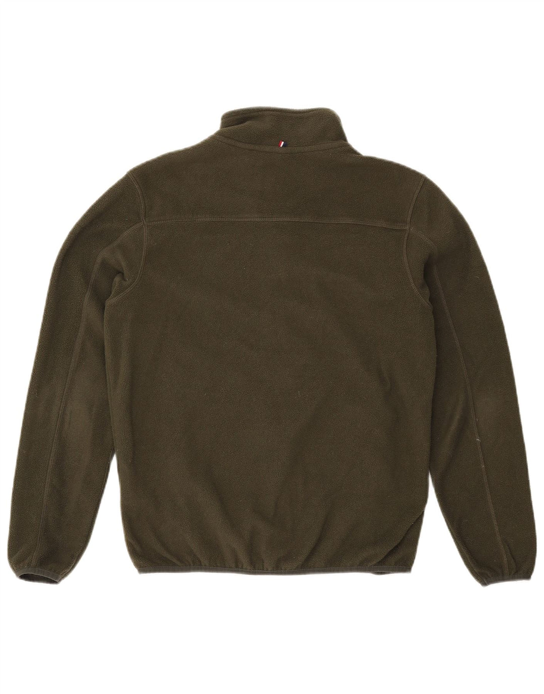 POLO ASSN. Giacca in pile da uomo piccola in poliestere kaki