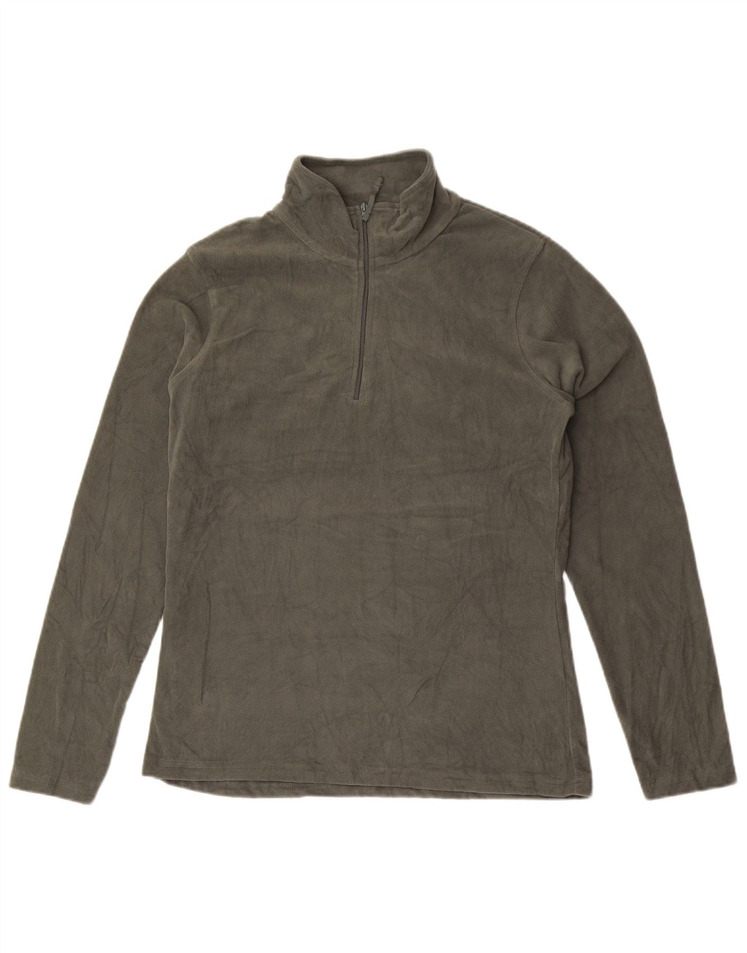 Maglione in pile da donna con collo e zip Mountain Warehouse UK 14 Verde medio