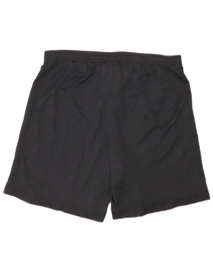 Pantaloncini sportivi Nike Dri Fit da uomo, poliestere medio nero