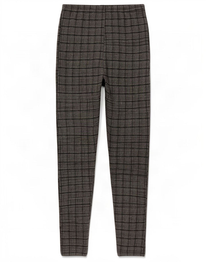 Leggings Zara da donna UK 14 medio pied de poule nero