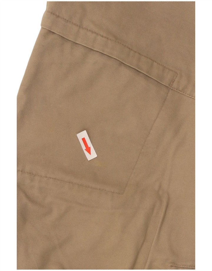 Pantaloncini bermuda cargo da uomo Jack Wolfskin W33 grande cotone beige