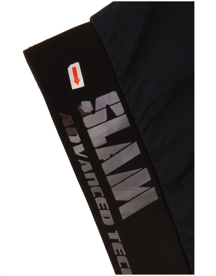 Giacca bomber grafica da uomo SLAM UK 40 grande poliestere blu navy