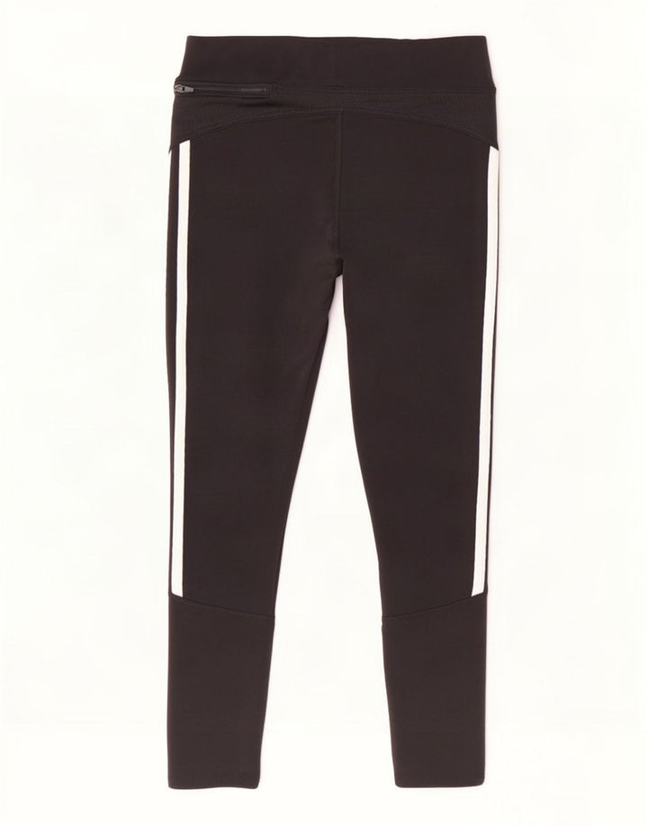 Leggings Adidas Climalite Capri da donna UK 8 Small Poliestere nero