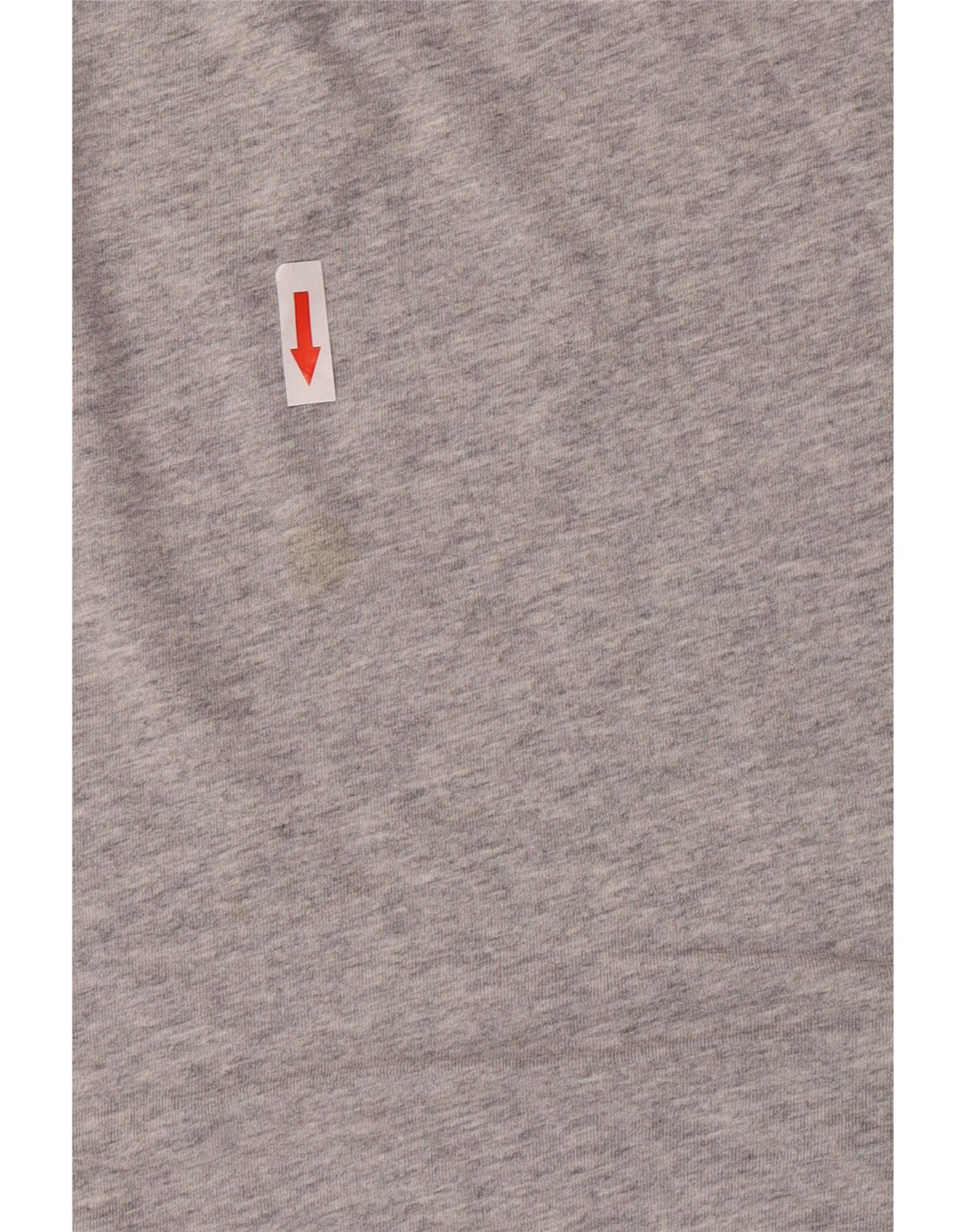 T-shirt grafica da uomo Benetton Top grande in cotone grigio