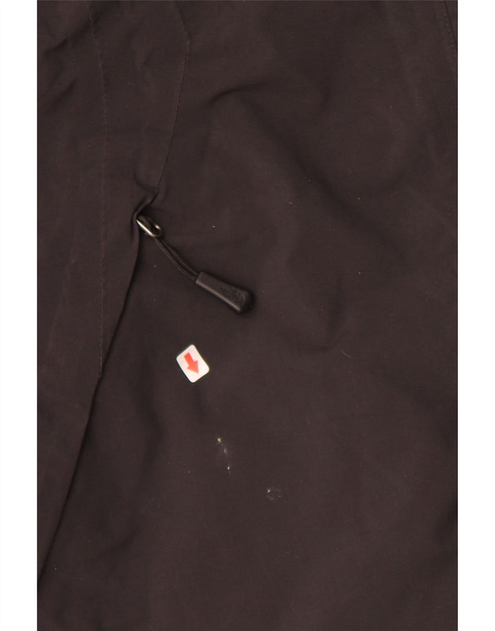 THE NORTH FACE Giacca antipioggia con cappuccio Hyvent da donna UK 16 Large Nylon nero