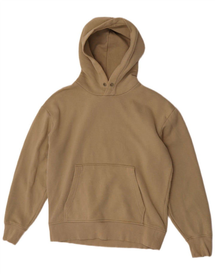 Maglione con cappuccio Zara da uomo piccolo in cotone beige