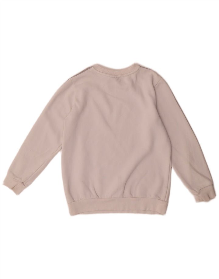 Felpa grafica Adidas da ragazzo 9-10 anni in cotone bianco