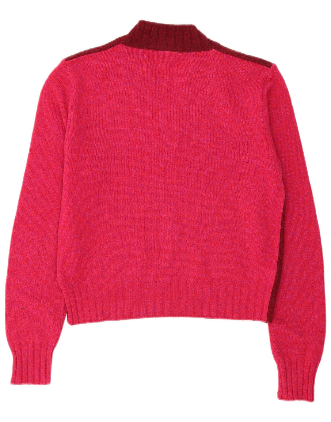 Dolce & Gabbana Maglione da donna con scollo a V IT 44 Borgogna medio