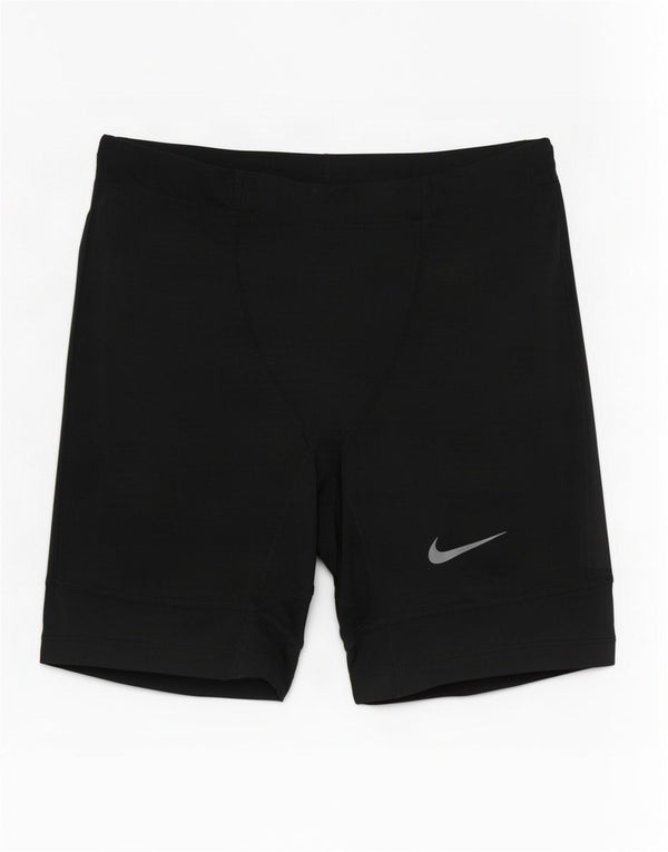 Pantaloncini sportivi da corsa da uomo Nike UK 8 piccoli sportivi in poliestere nero