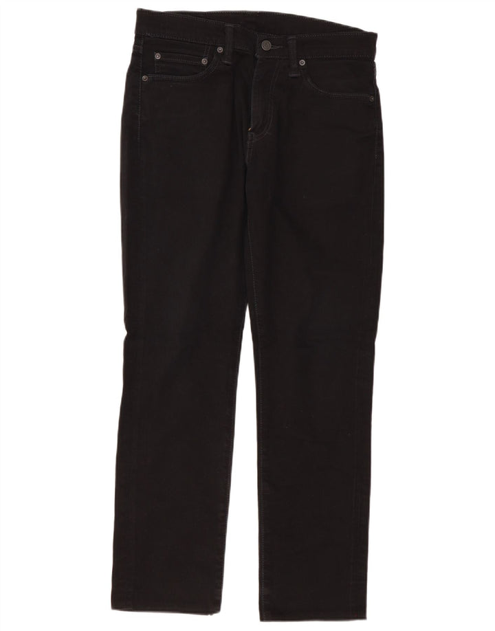 Jeans Levi's Uomo 511 Slim W32 L30 Cotone Nero
