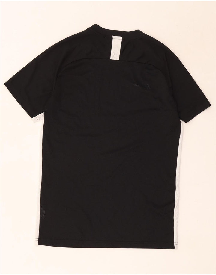 T-shirt da donna Nike Dri Fit Top UK 14 poliestere color block medio nero
