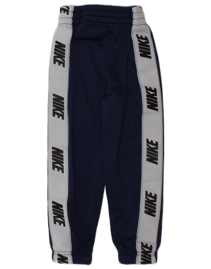 NIKE Pantaloni da tuta da ragazzo Joggers 2-3 anni Blu navy Colourblock