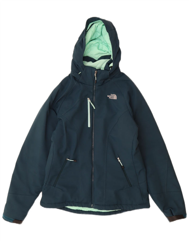 Giacca imbottita con cappuccio da donna The North Face UK 14 poliestere medio blu navy