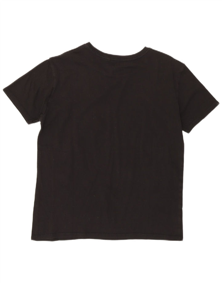 T-shirt grafica oversize da donna Guess UK 6 XS Nera