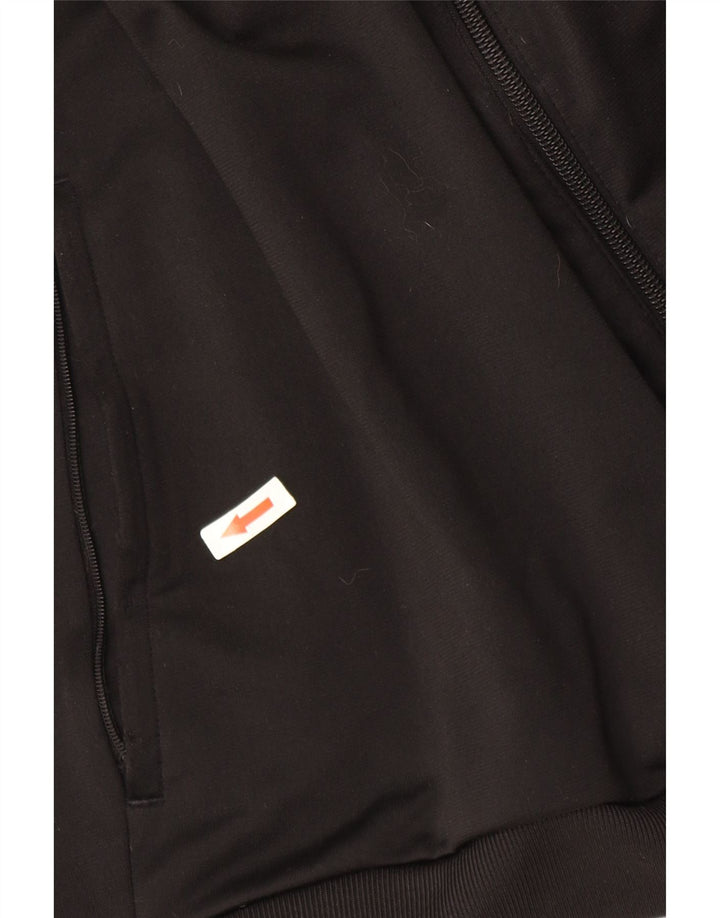 Giacca da tuta da uomo Adidas 2XL poliestere color block nero