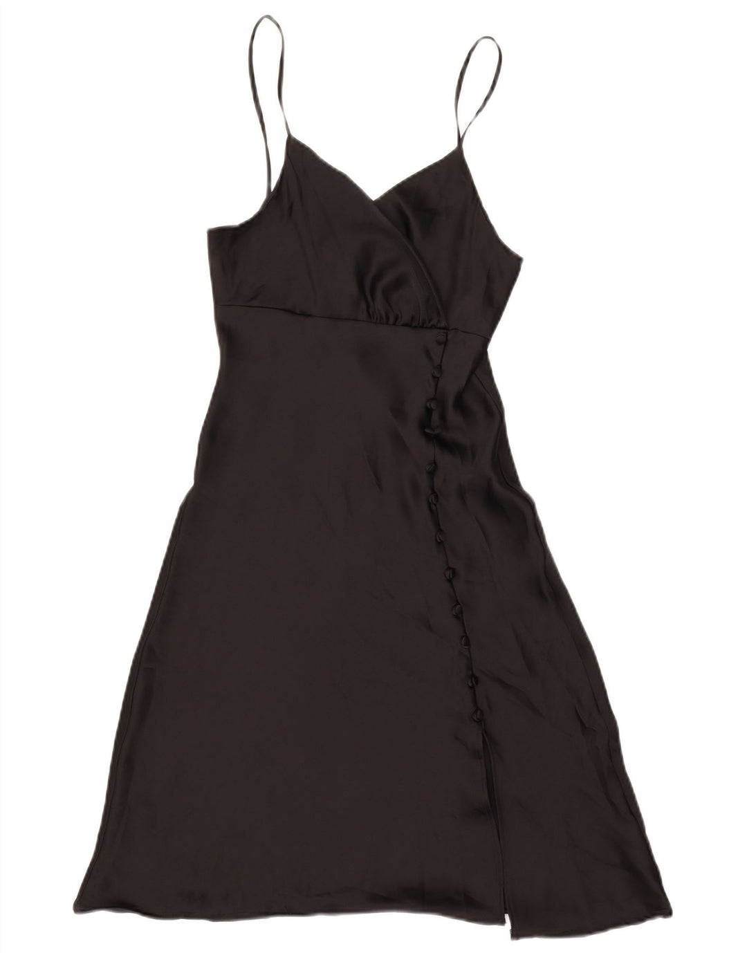 Abito sottoveste Zara da donna UK 4 XS Nero
