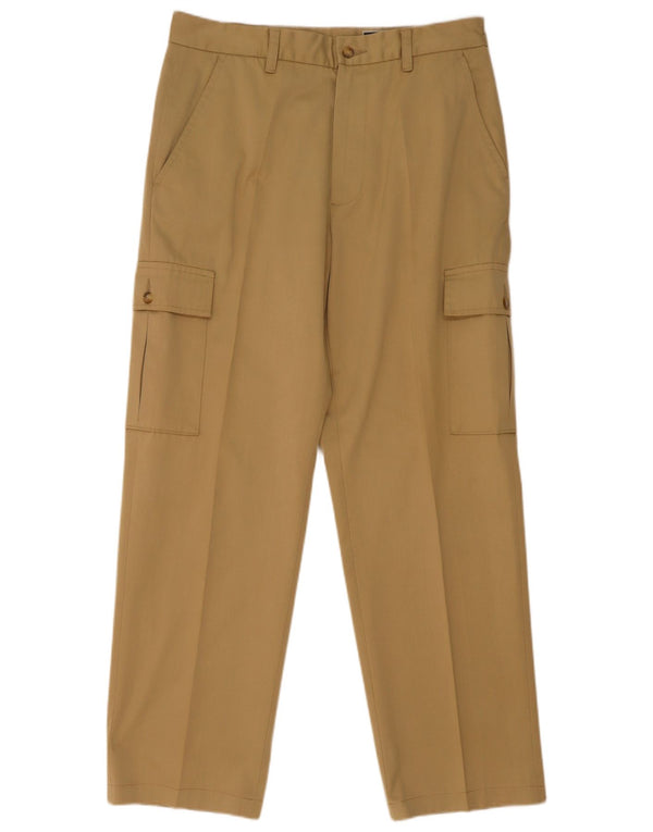 Pantaloni cargo dritti da uomo Carrera IT 50 W32 L31 Cotone Beige
