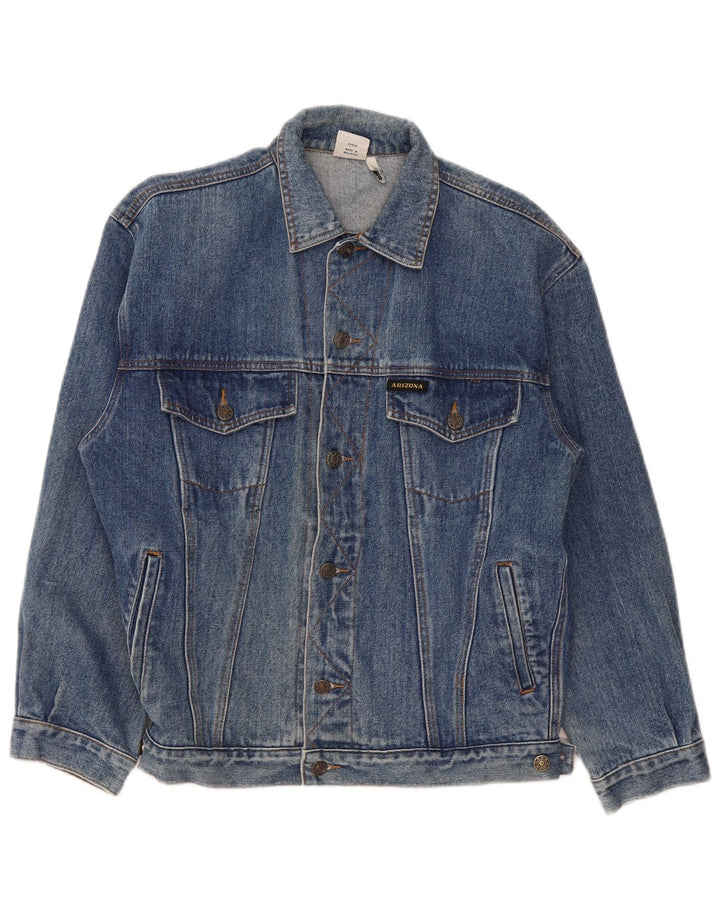 Giacca in denim da uomo Arizona UK 34 XS cotone blu