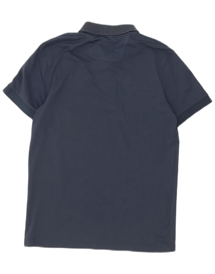 Polo da uomo slim fit Hugo Boss blu navy medio