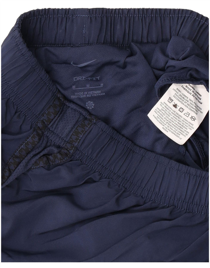 Pantaloncini sportivi Nike da donna Dri Fit UK 12 medio blu navy poliestere