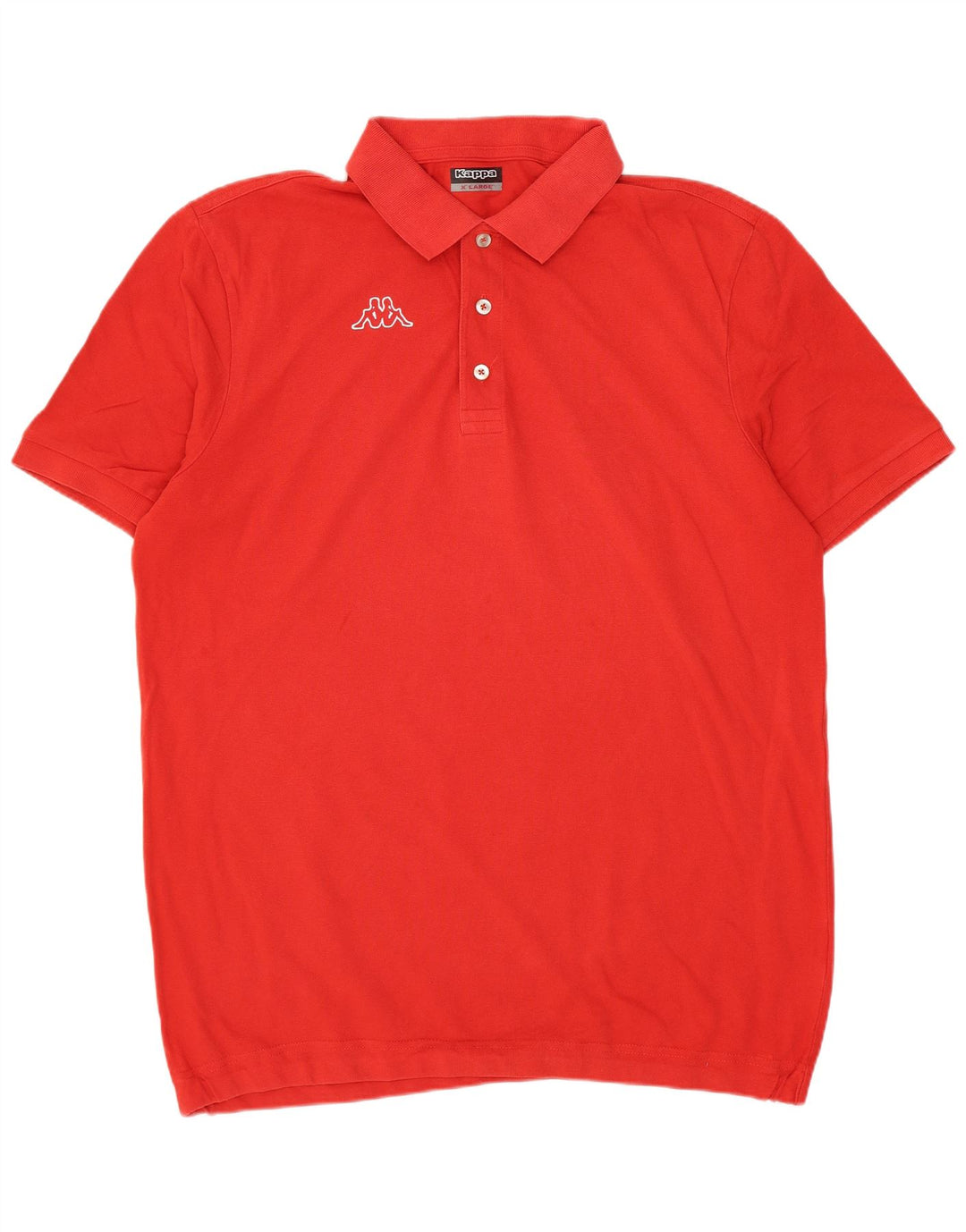 Polo Kappa Uomo XL Rossa