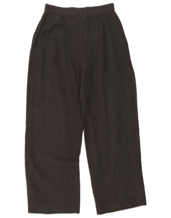 Pantaloni casual a gamba larga a vita alta da donna i Blues W30 L31 Grigio