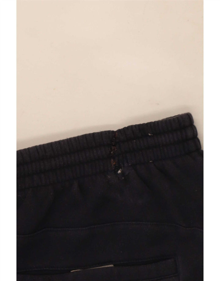 Pantaloni da tuta da uomo Adidas Large in cotone blu navy