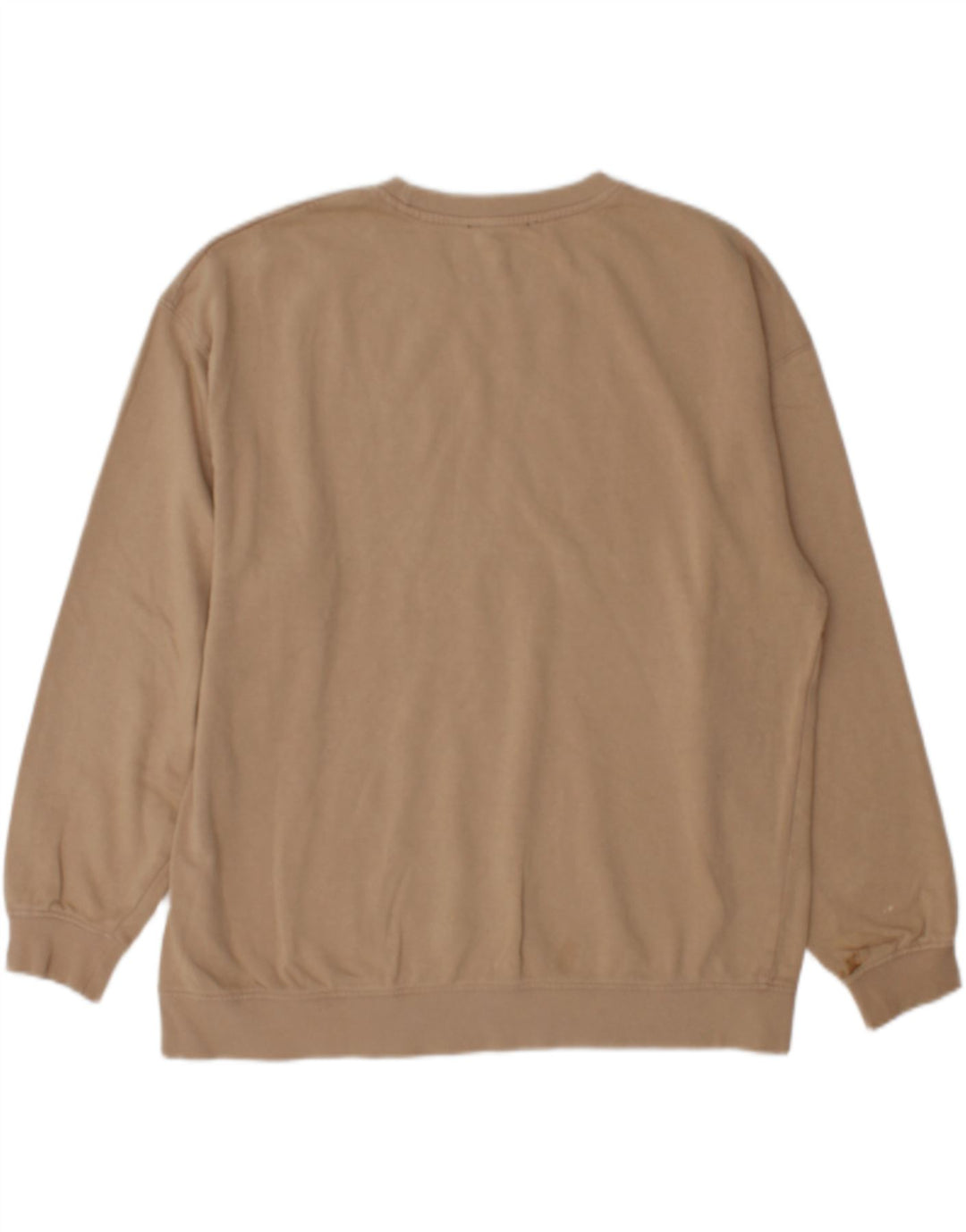 Zara Uomo Felpa Maglione Piccolo Cotone Beige