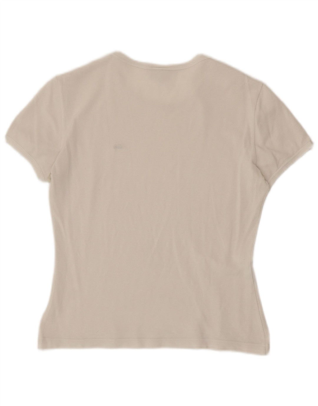 T-shirt da donna LACOSTE taglia 42 grande bianca