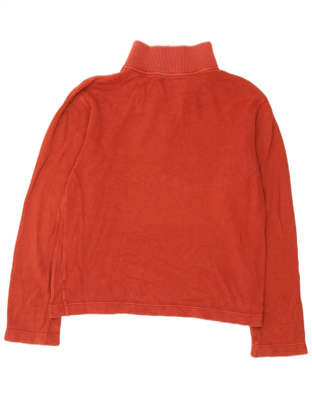 Felpa da uomo Gap con zip e collo, maglione, cotone rosso medio