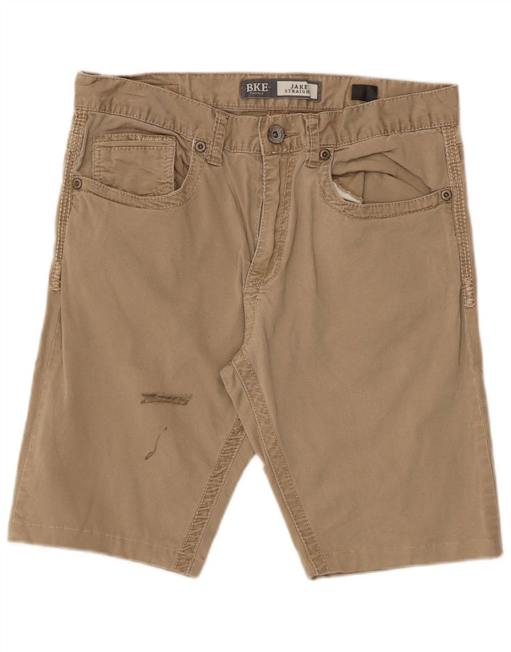 Pantaloncini casual Jake da uomo BKE W32 cotone beige medio