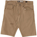 Pantaloncini casual Jake da uomo BKE W32 cotone beige medio