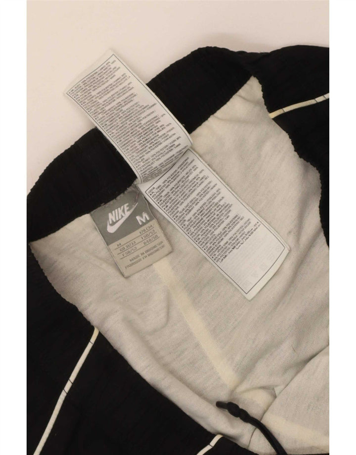Pantaloni da tuta con grafica Nike da uomo, pantaloni da jogging, poliestere nero medio