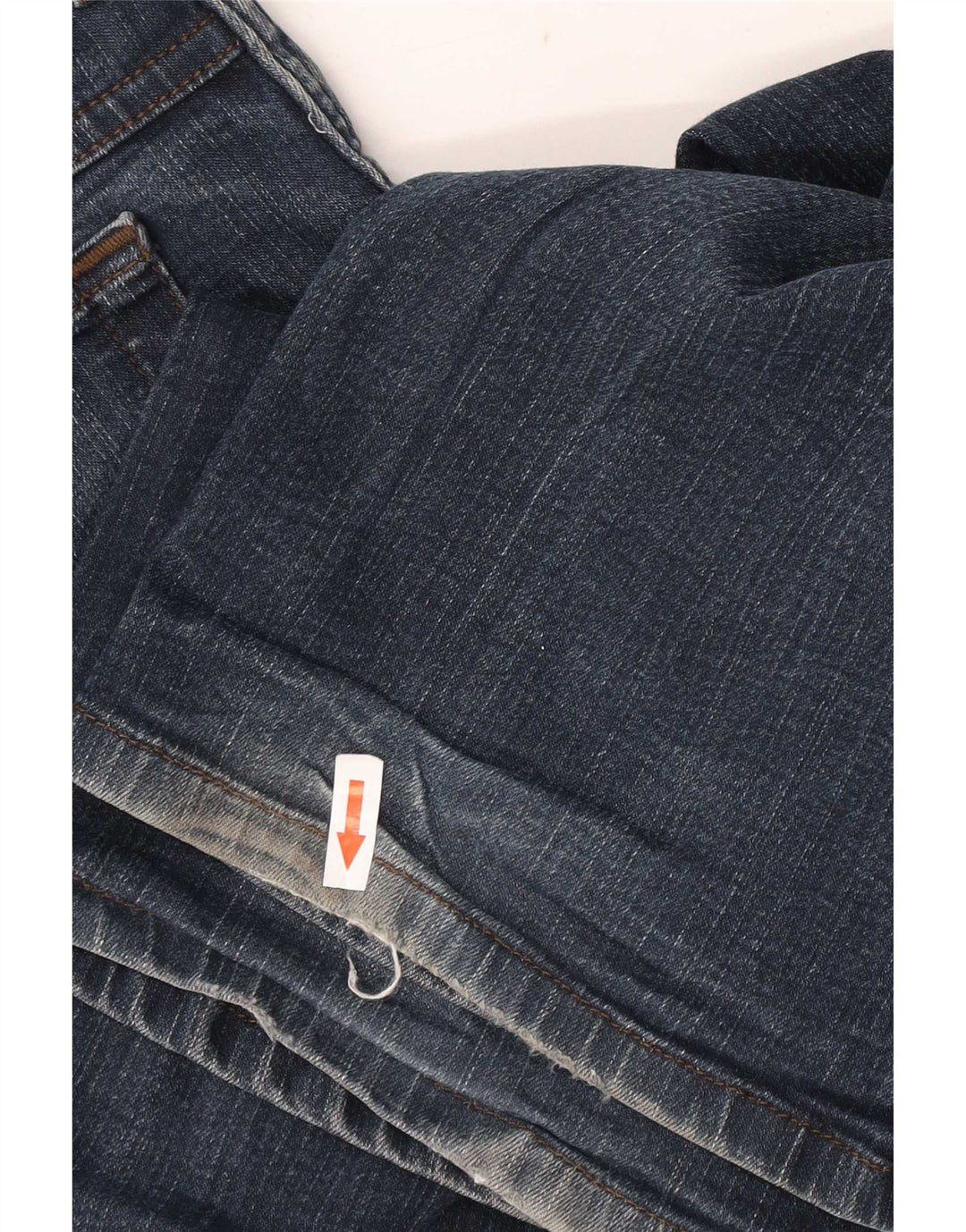 Jeans dritti da uomo Wrangler Texas W40 L30 in cotone blu