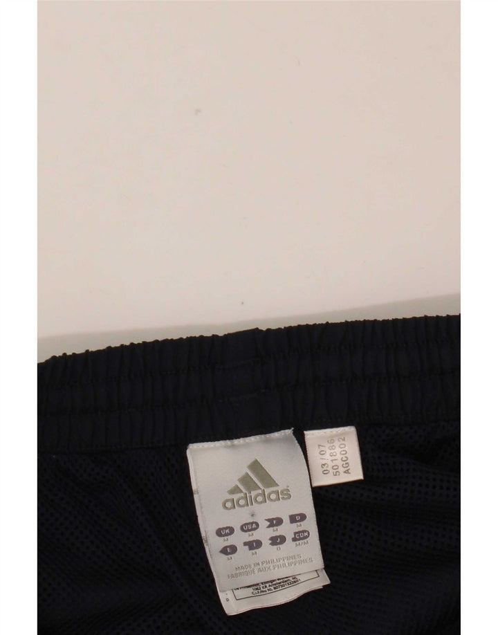 Pantaloni da tuta da uomo Adidas Joggers medi in poliestere blu navy